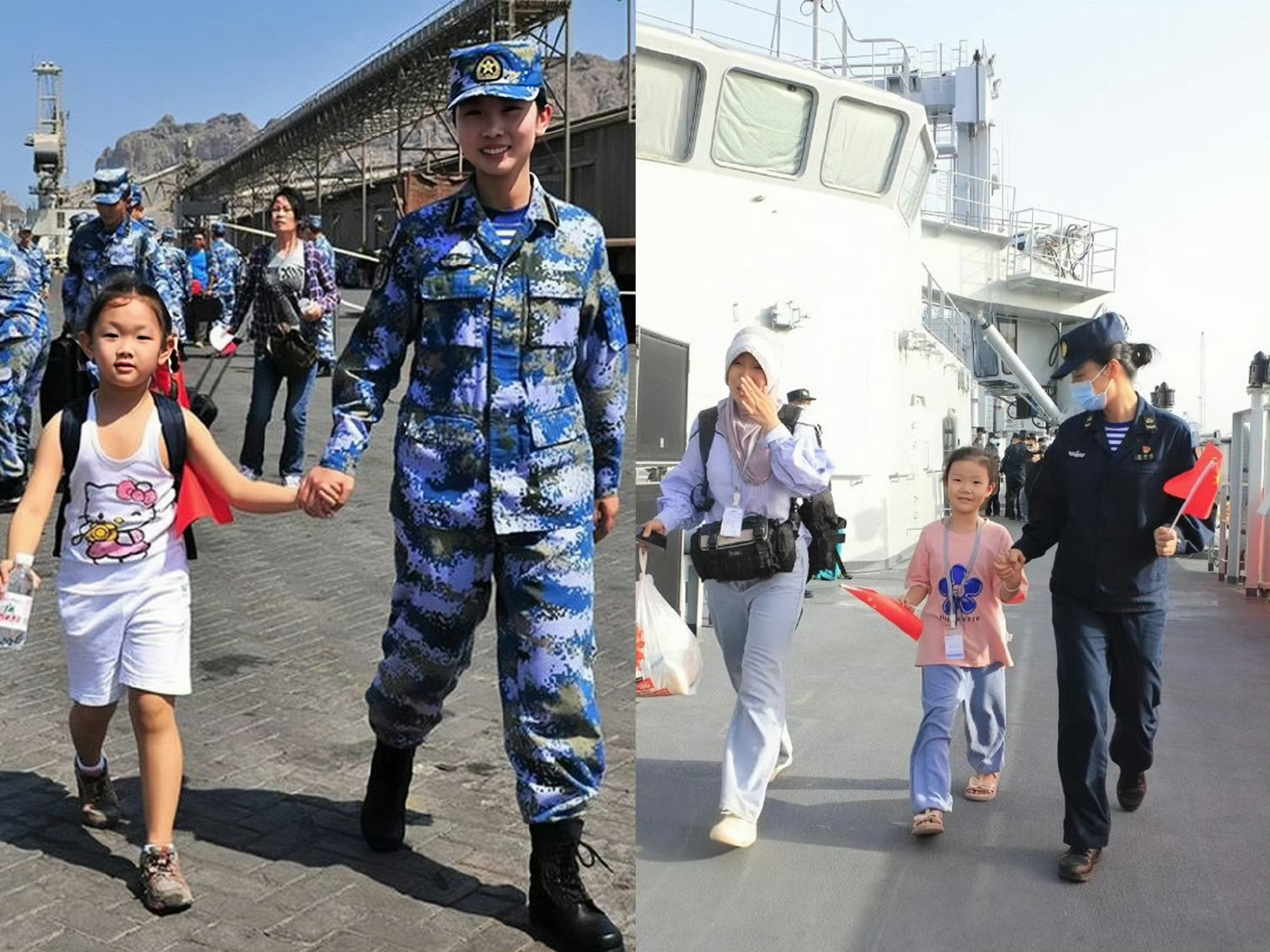 无论何时，无论何地，祖国永远是我们最坚强的后盾。（2015年也门撤侨画面和202