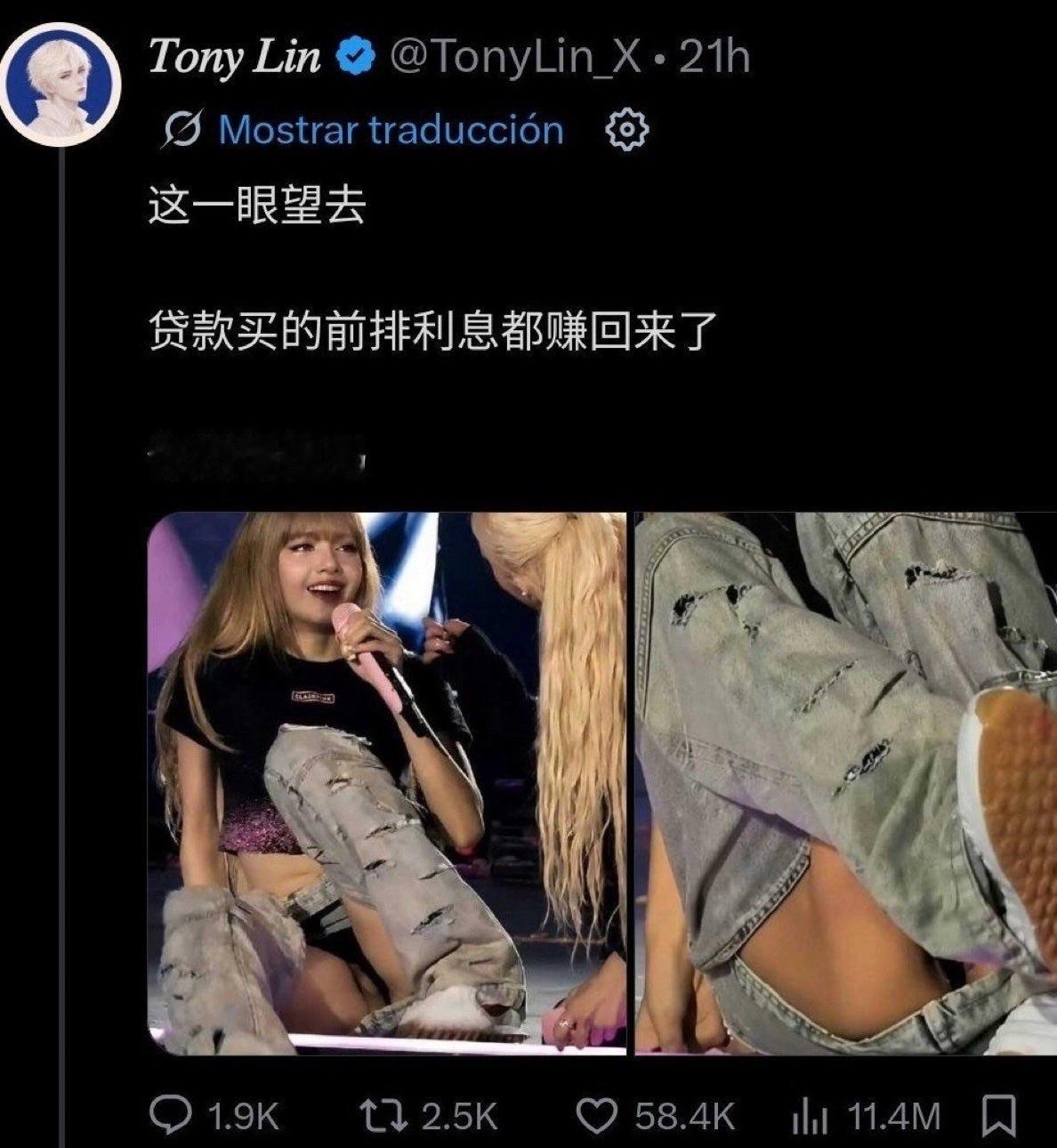 Lisa这组照片在外网已破千万浏览​​​