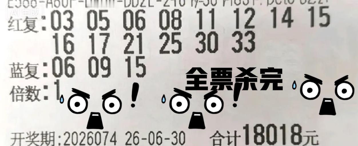 太惨了！万元大票结局惨不忍睹！尤其是那张面额最大的，居然一个号没