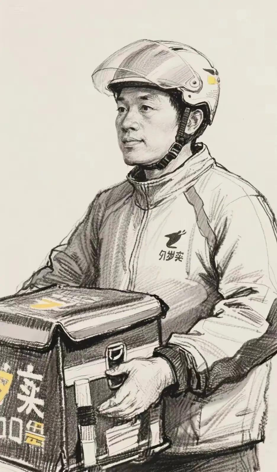 一天晚上下班后，我去送外卖，其中一单的客户家正逢老人离世，几位中年人守在那里。按