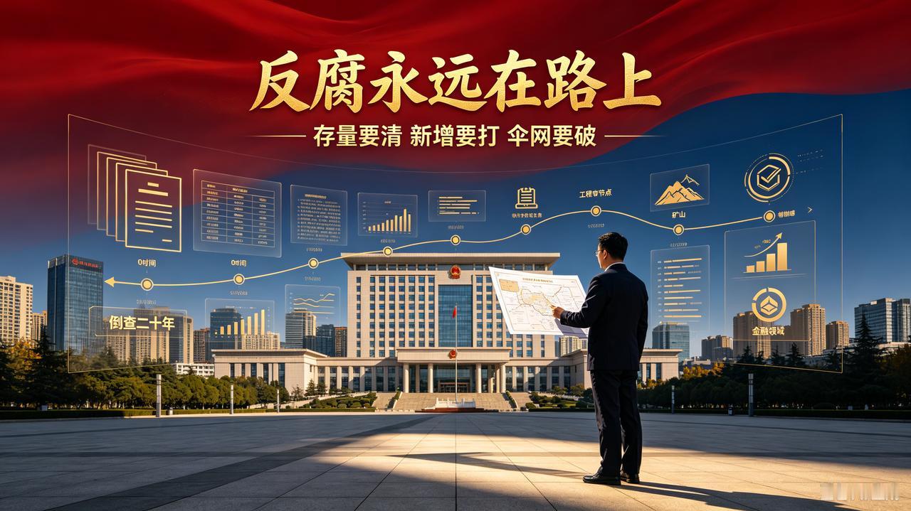 腐败是国家机器的锈迹！读懂倒查二十年：反腐不退让，莫伸手，伸手必被捉最近读