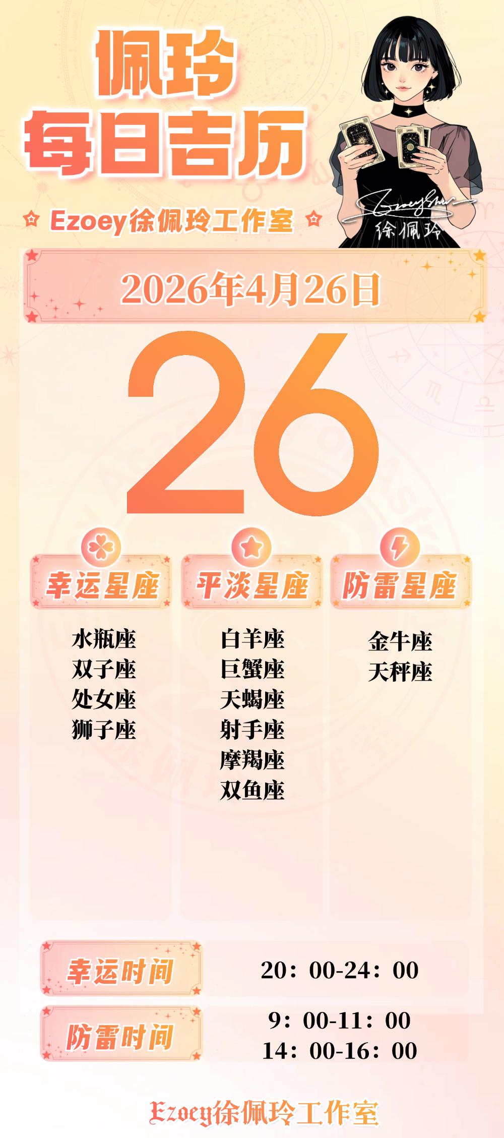 【4.26日播报】天王星进入双子座挑战阶段来临幸运星星：水瓶座、双子座、处女