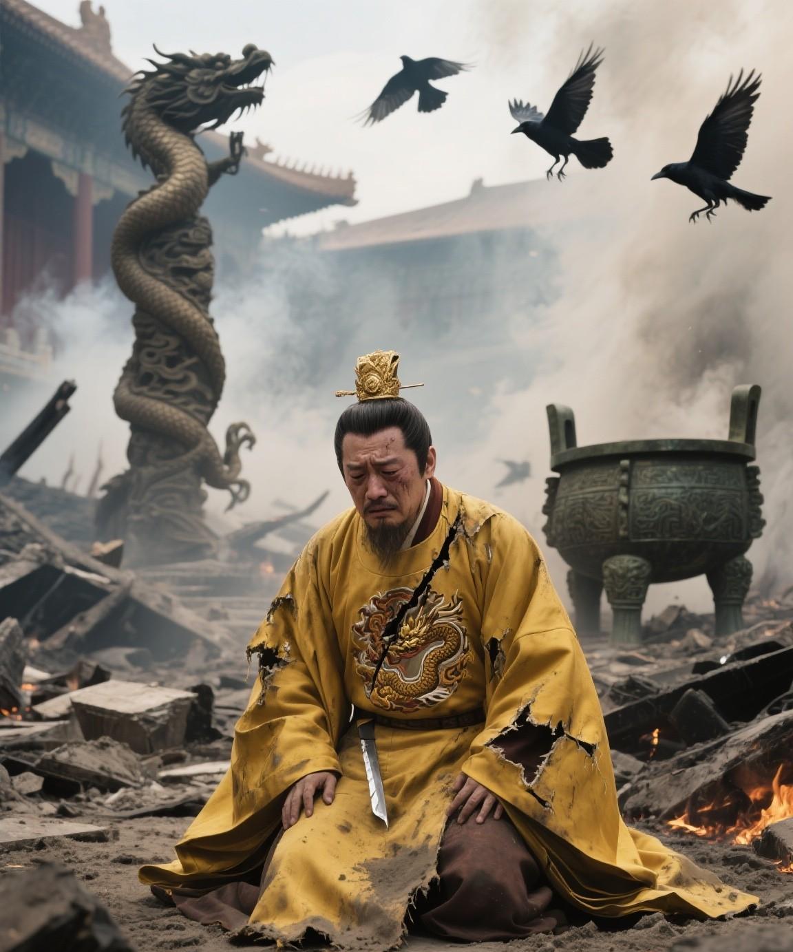 天道好轮回，都知道宋朝有靖康之耻，其实施暴者金朝灭亡的时候，金哀宗的下场更加悲惨