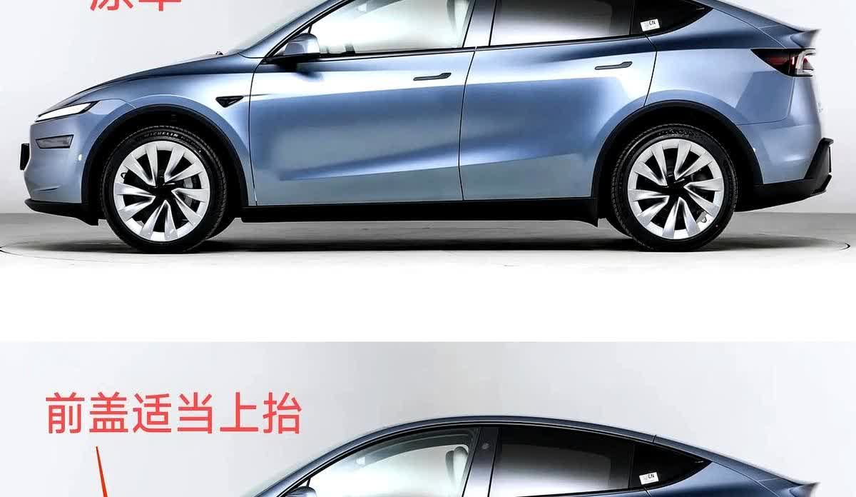 特斯拉ModelY焕新版价格公布26.35万起门槛涨了1.36万灯组设