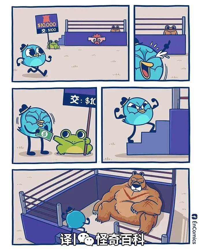 这熊长了个小蛤蟆脑袋​​​