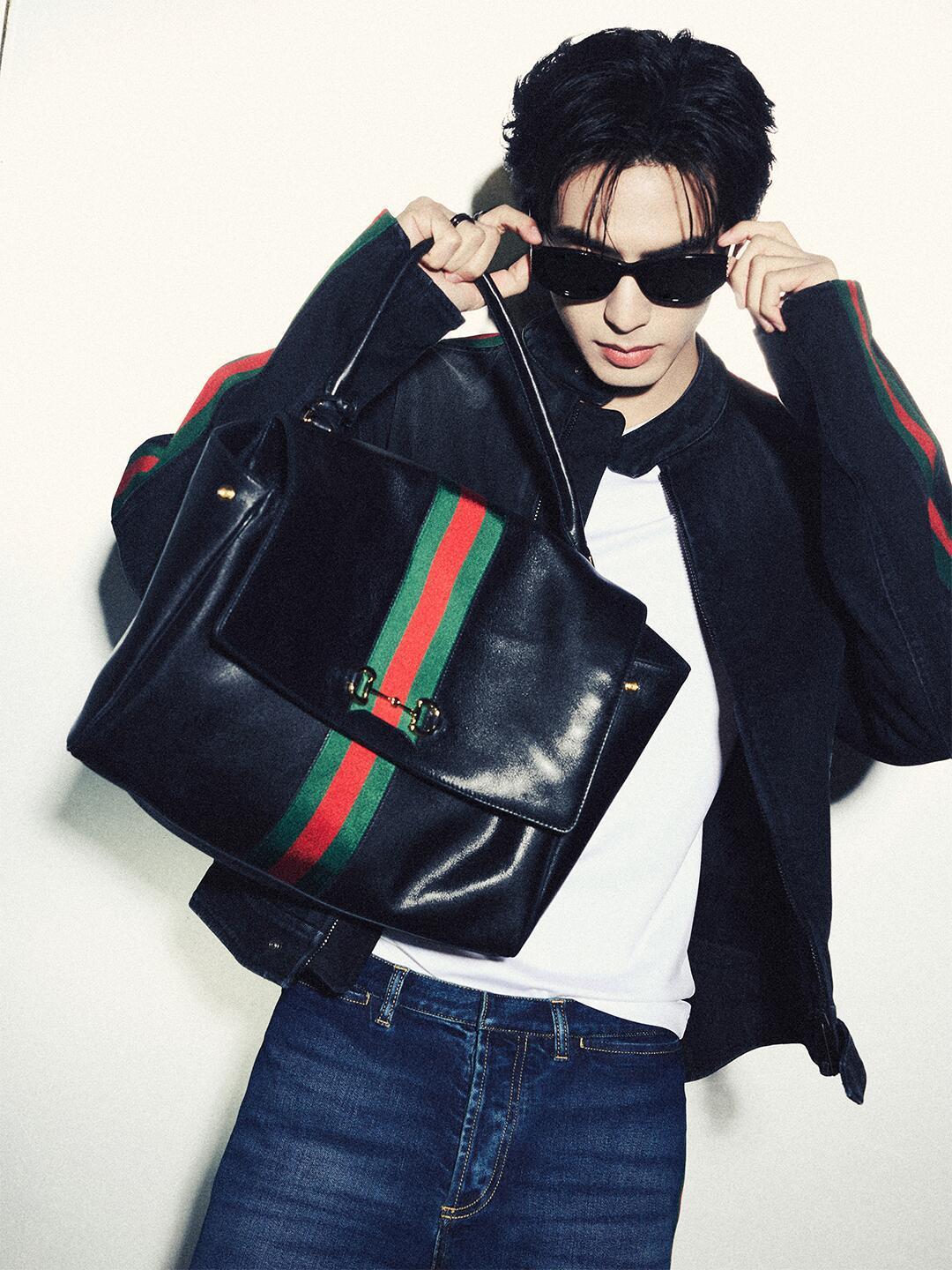 品牌大使全新Gucci大片，身穿GenerationGucci2026早