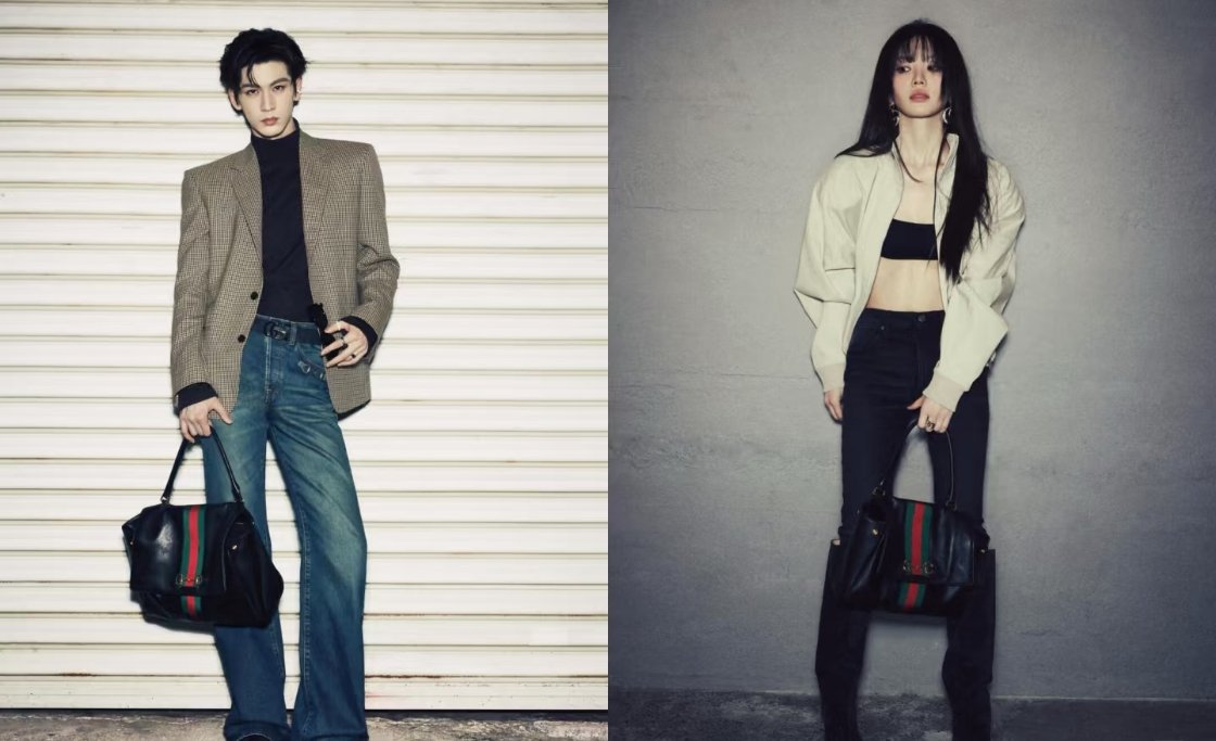 张凌赫田曦薇假封面张凌赫和田曦薇的Gucci假封面火出圈了！粉丝用AI把单人大