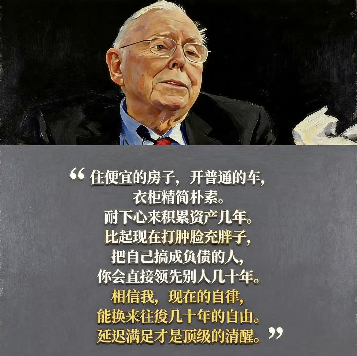 延迟满足才是顶级的清醒​​​