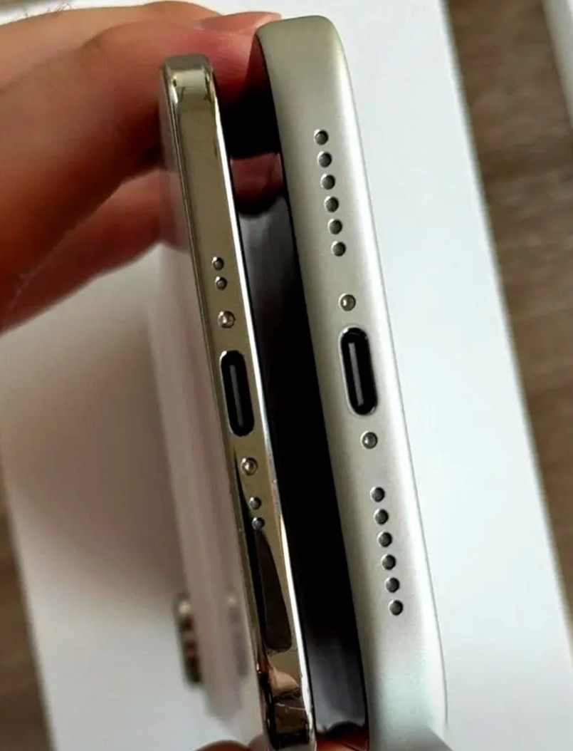 我好像突然想通了。把那个锃光瓦亮的抛光钛金属iPhoneAir，跟旁边那个“
