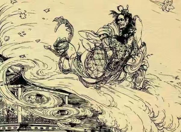 西游记连环画：这个妖怪是谁？竟然掳走了凡人美女，腾云驾雾带回山里了这个美女正