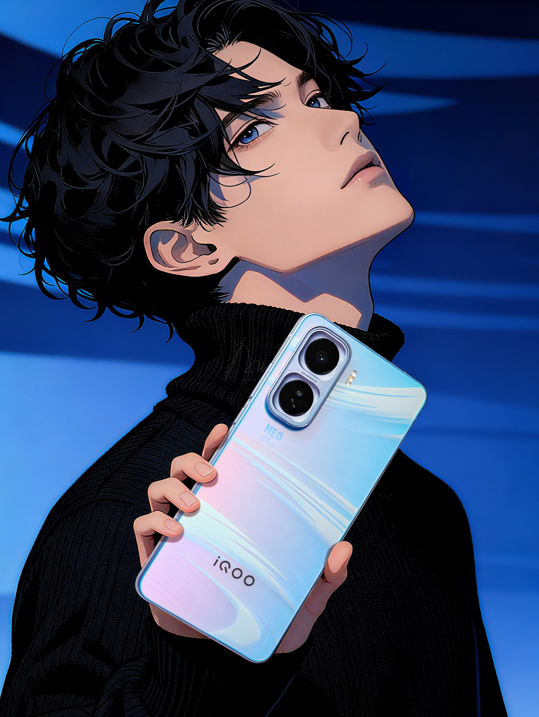 阿会的iQOONeo11图赏来啦这次收到的是「面对疾风」配色会拍​​​