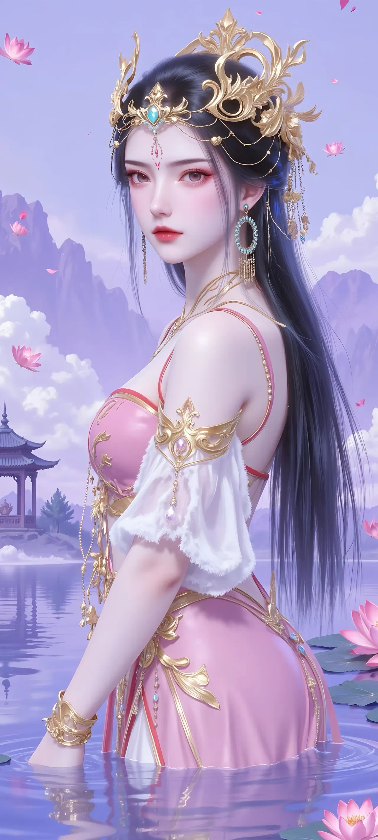 仙逆红蝶【精致美图】曾经的雪域国天之骄女，如今的乾风炉鼎！不禁唏嘘～国产动漫