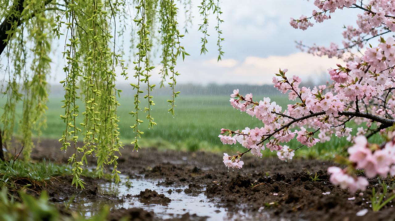 一年四季中哪个季节的景色最美喜欢春天，万物复苏的季节，有期待有希望