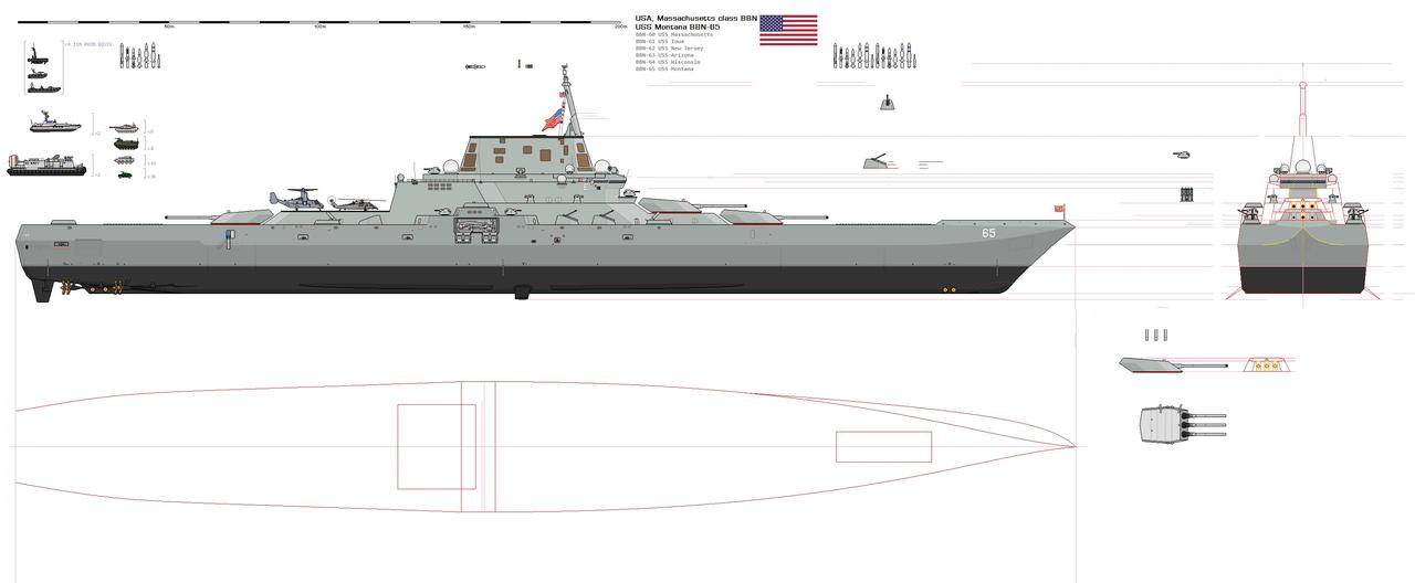 [呲牙笑]川总的战列舰——别的不说，如果大口径电磁炮能投入应用的的话，应该能对那