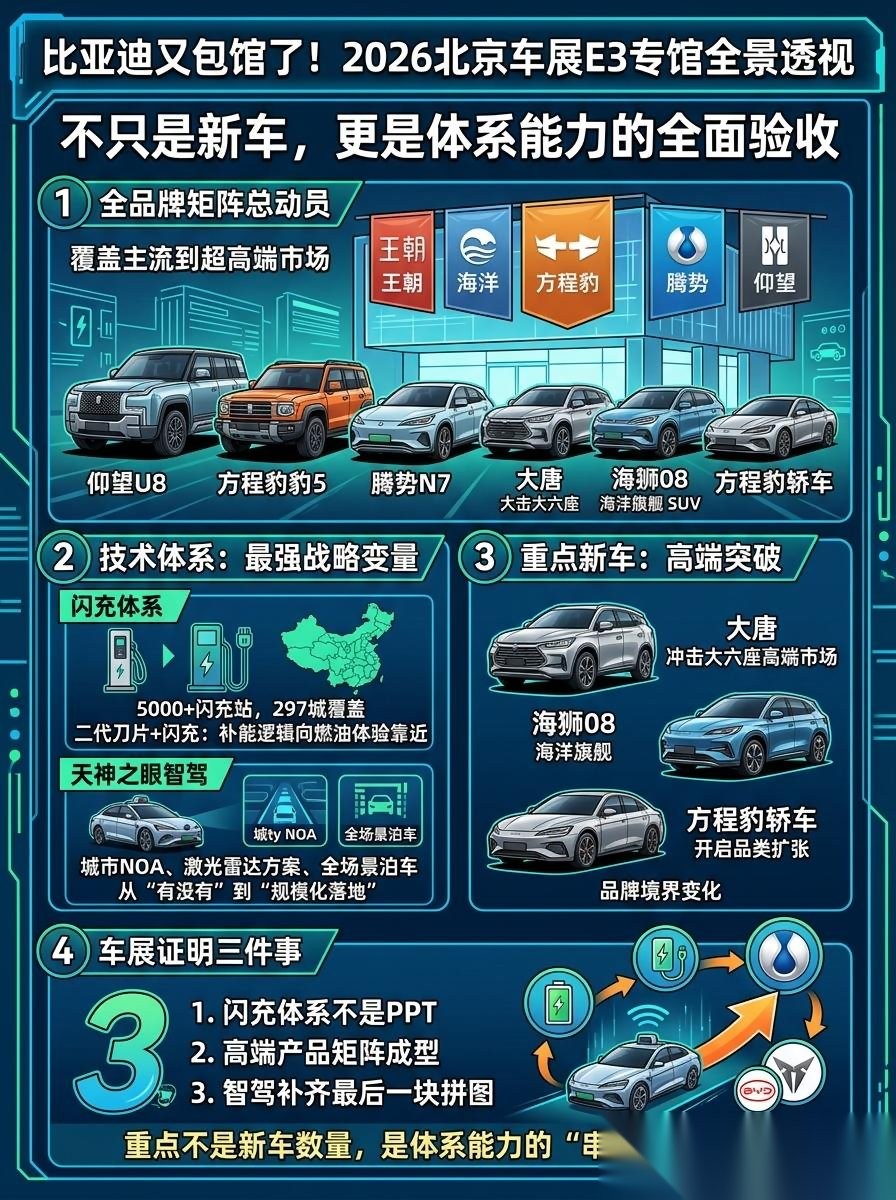 比亚迪包下E3专馆！