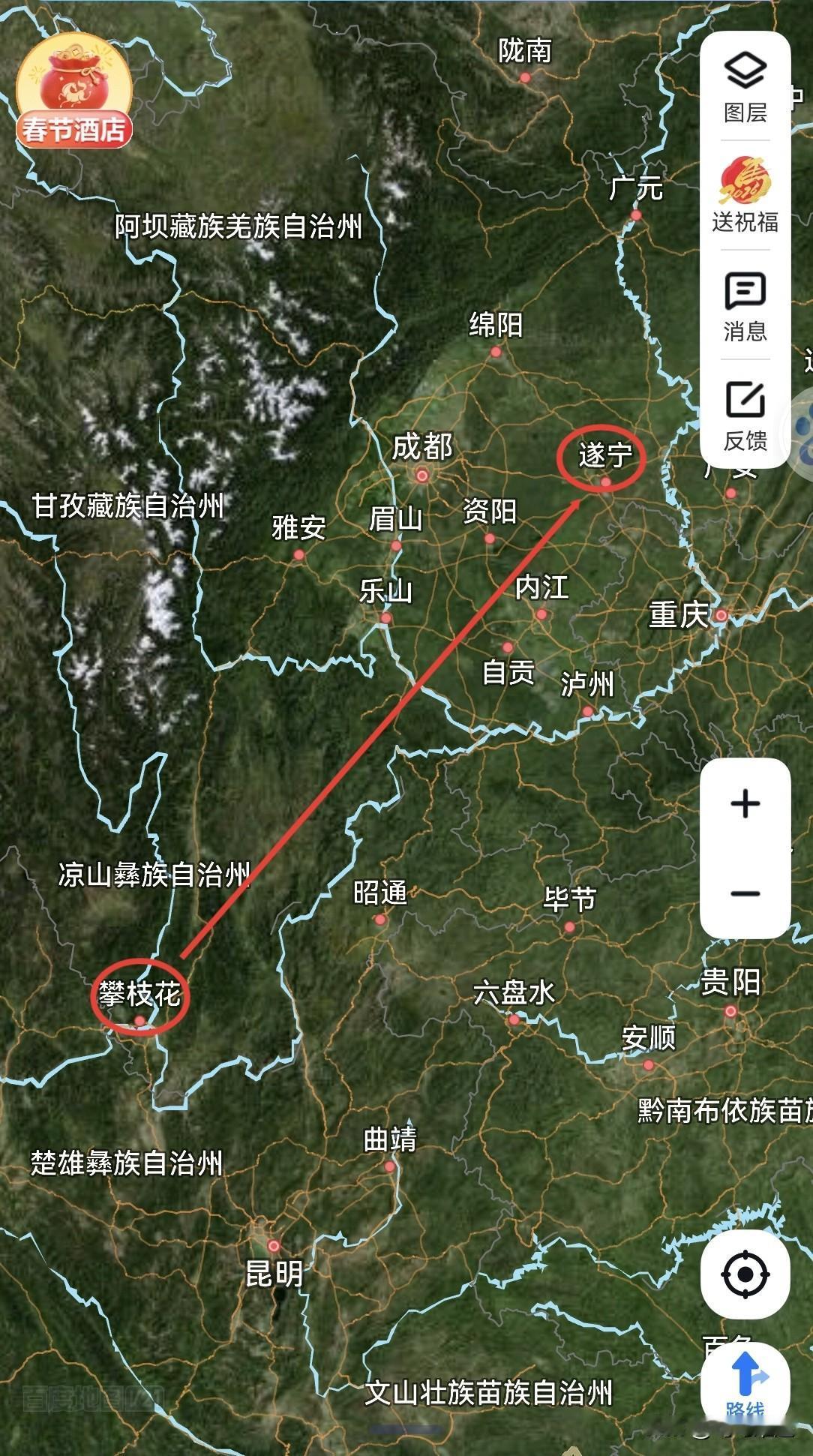 四川，从攀枝花市3到遂宁市政协1是提拔重用吗？攀枝花市，总面积7440平方公里