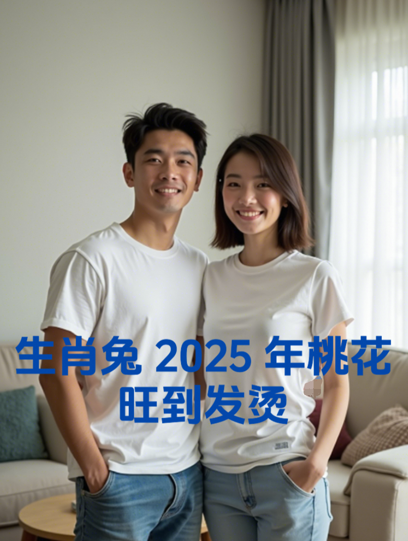 生肖兔2025年桃花旺到发烫