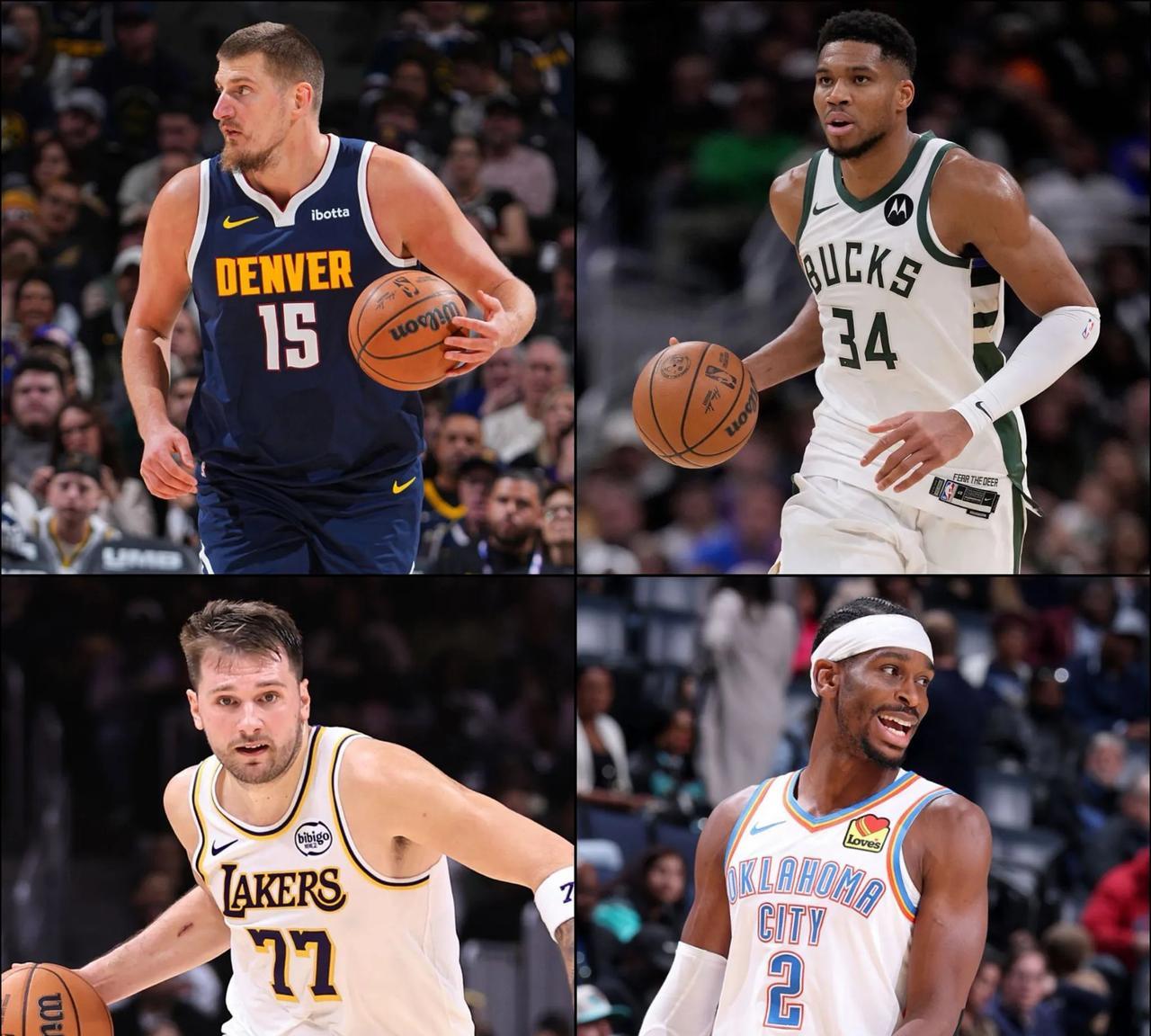 目前为止，你心目中的MVP是谁？约基奇：场均25.2分，13篮板，11.9助攻