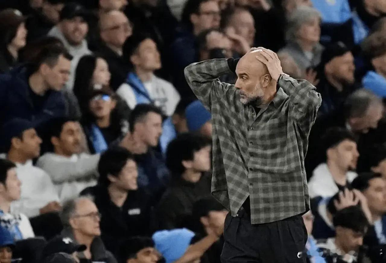 27亿欧巨星对决！瓜帅欧冠再遭皇马双杀，曼城1-5惨败，江郎才尽还是套路用尽？