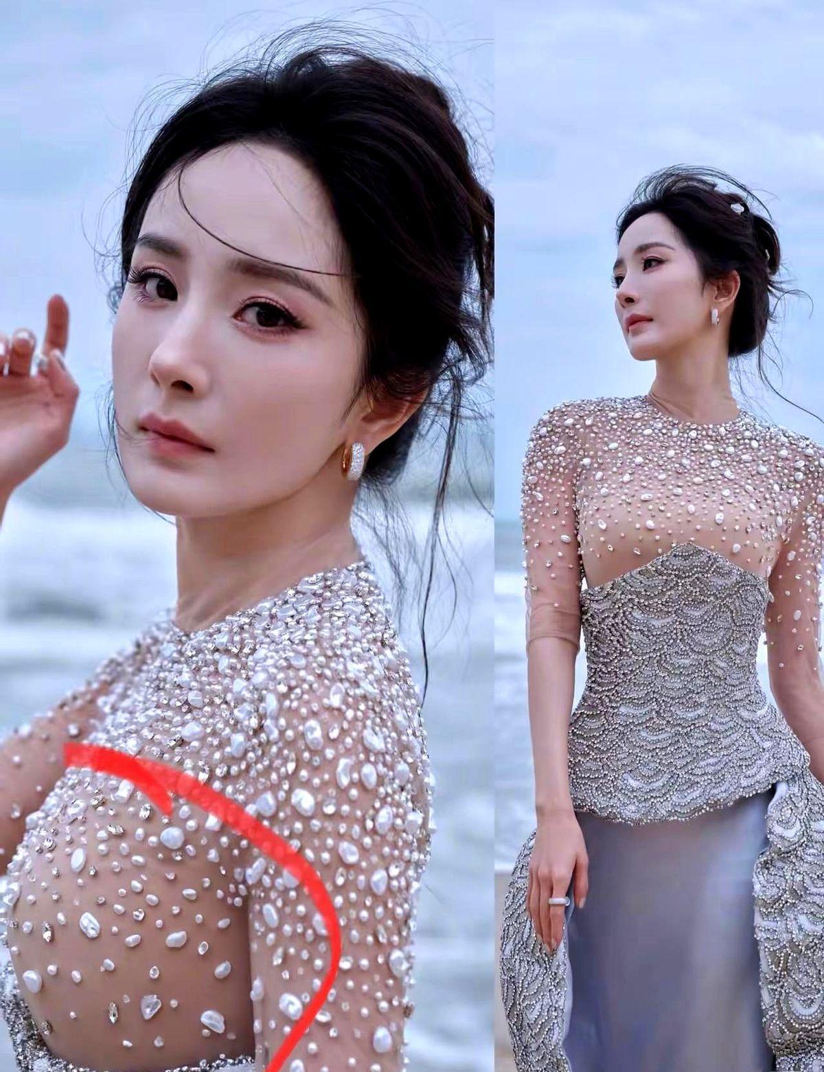 肉色内搭不是没穿，是穿得比谁都懂沉默。去年夸它温柔，今年骂它裸感，不是衣服变了