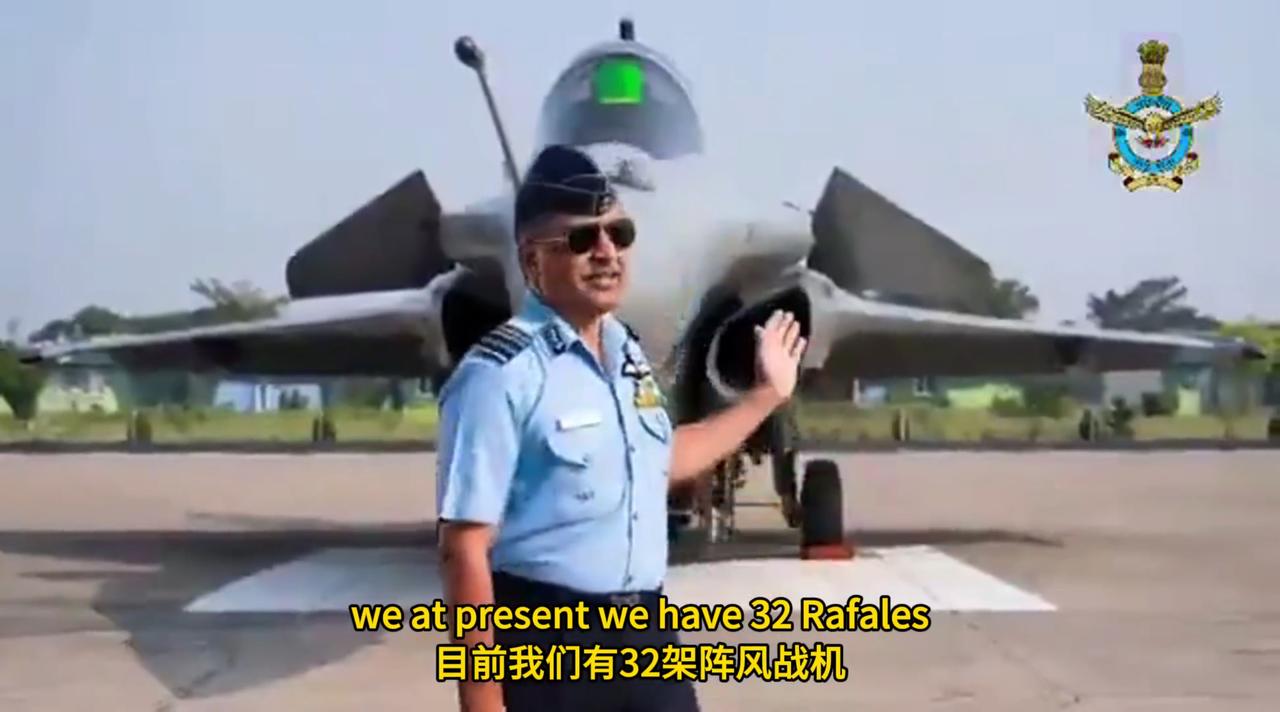 说漏嘴了！印度飞行员随口说出“现役32架阵风”，之后慌忙纠正！此前印度空军一