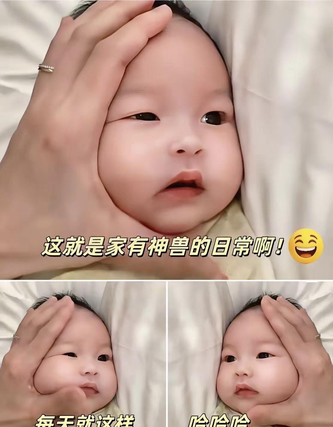 汪小菲家的汪宝是一个特别有福气的孩子。人家降临在家庭正在鼎盛的时代，从来都不哭不