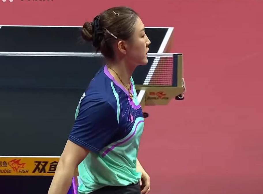 陈梦手感不好，凭什么能逆转朱雨玲两局？那就是大梦算的准！别看大梦憨憨的，脑