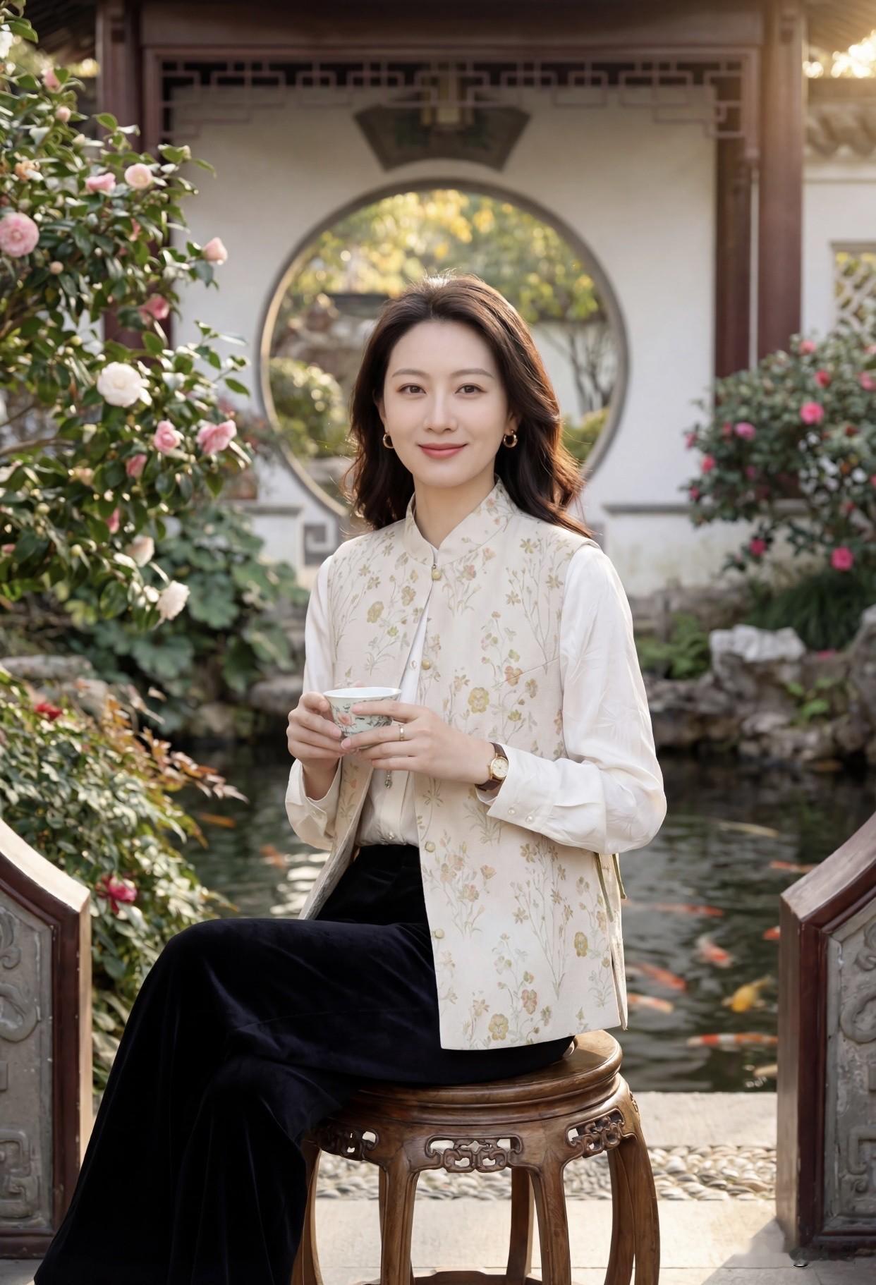 最美汉服人物分享美美哒妆容