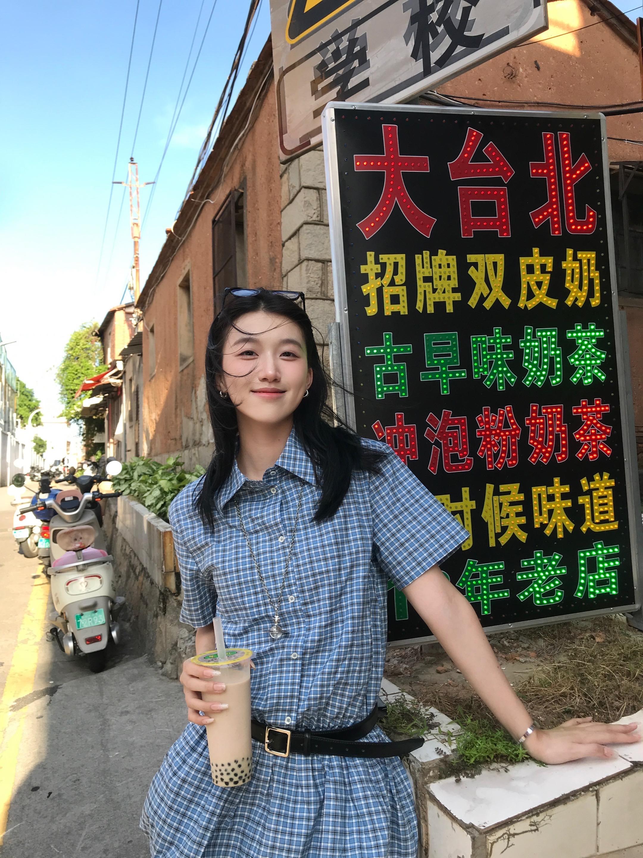 我不去台湾了 因为我已经在台北了。