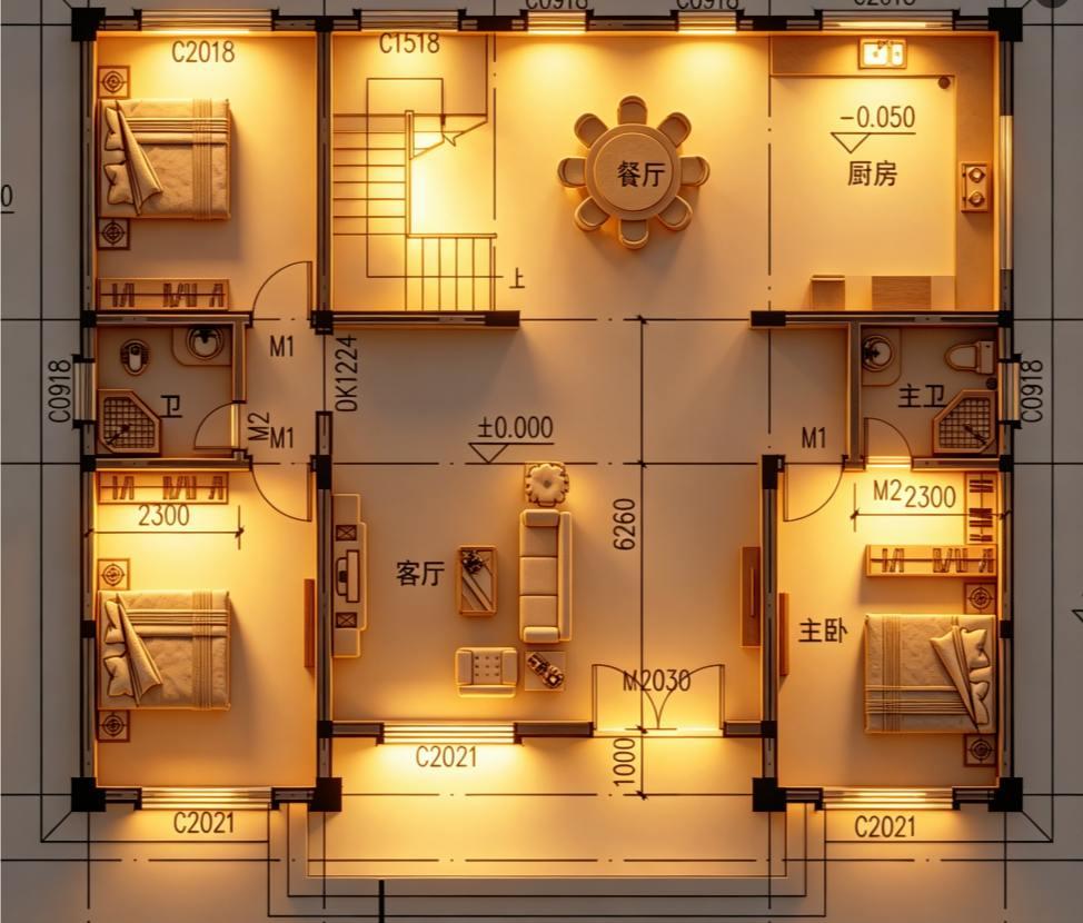 不得不说这两层别墅很精致！设计农村自建房农村自建别墅农村别墅