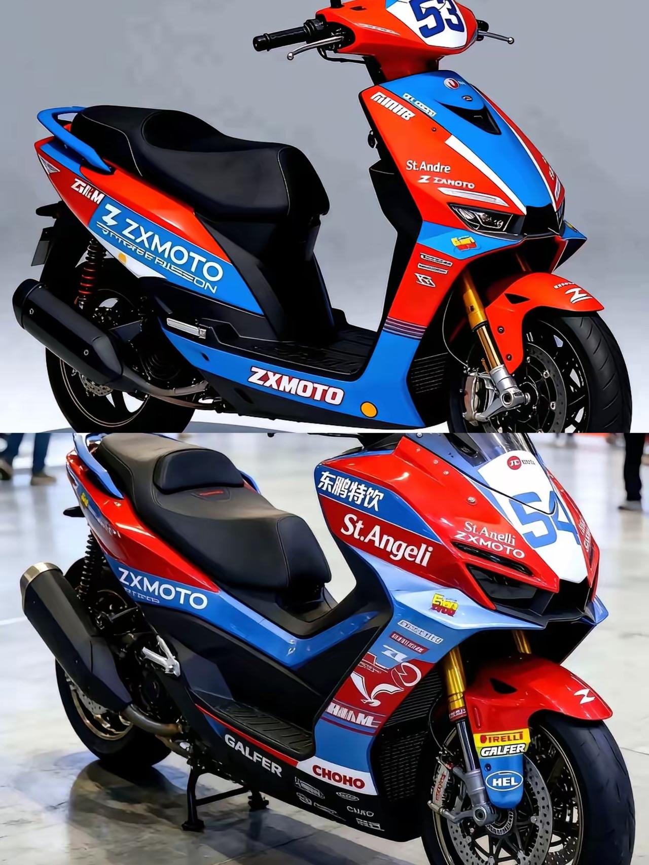 谁能想到，张雪还没官宣踏板车，网友已经帮他把新车造明白了！张雪机车目前只有