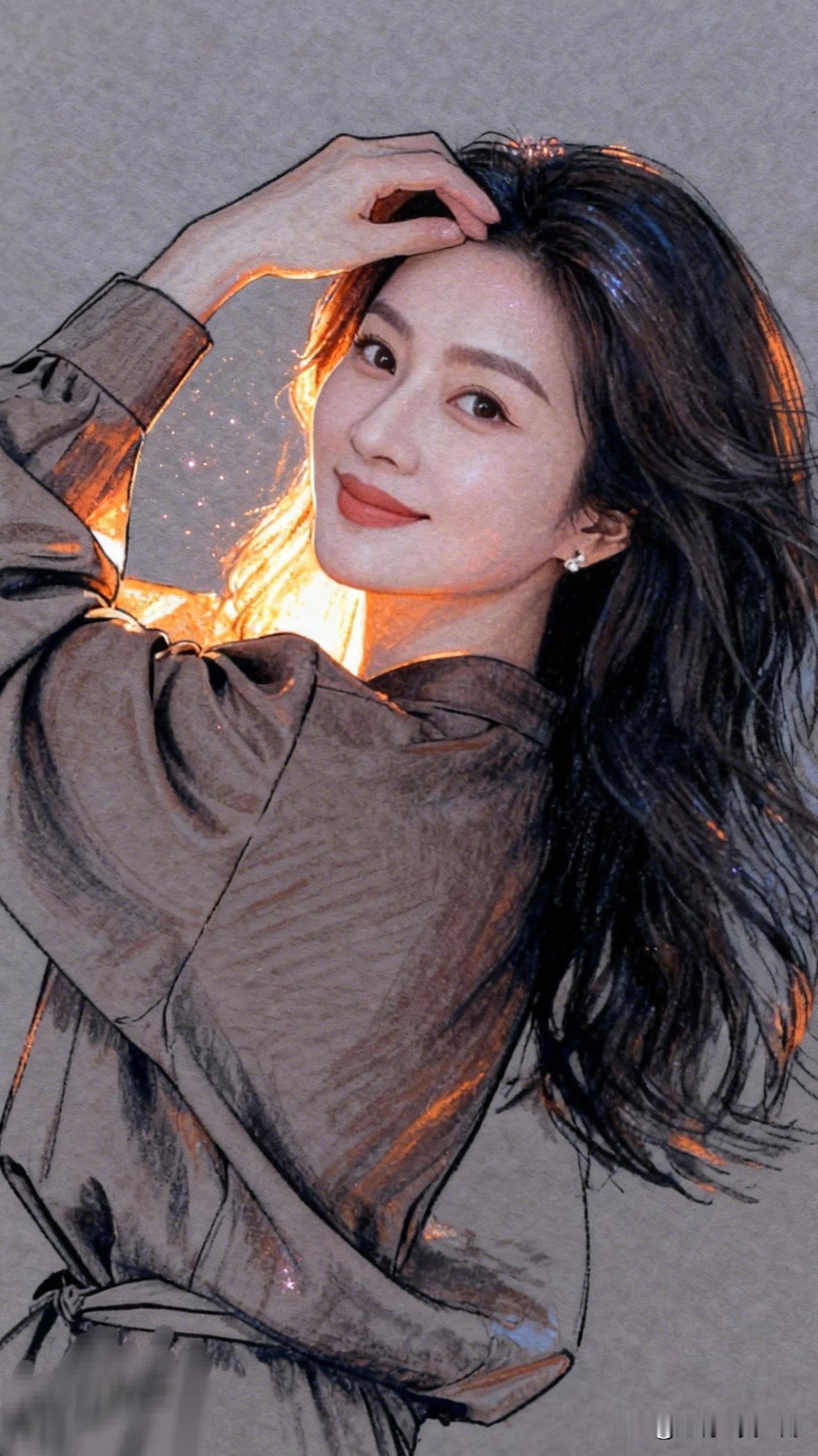 月华如练，美人如画。有气质的穿搭是怎么样的温柔的光影，迷人的微笑，每一帧都是故