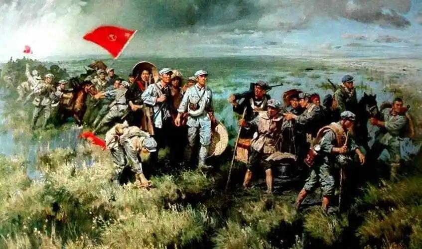 现在说到红军，全国能走完长征的老人几乎屈指可数。到去年，已知的只剩下三位——10