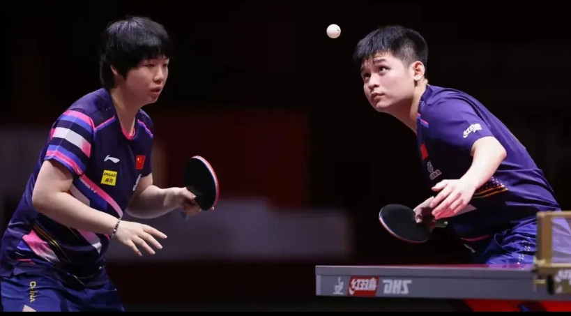 并不是日本混双选手大藤沙月和吉村真晴，水平有多高和发挥有多出色。而是中国混双选手