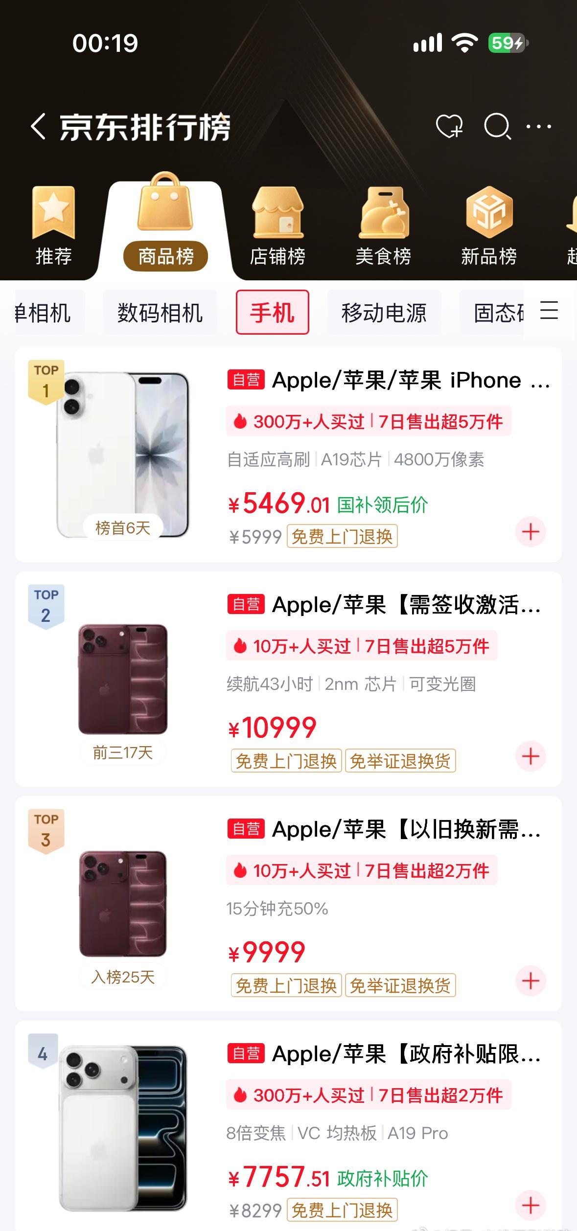 非常令人遗憾，国庆节7天，国产手机销量惨淡，苹果iPhone系列销量遥遥领先……
