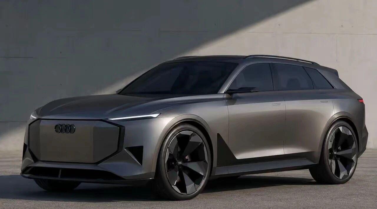 AudiQ72027Concept这概念车太让人期待了！奥迪一直以科技感和