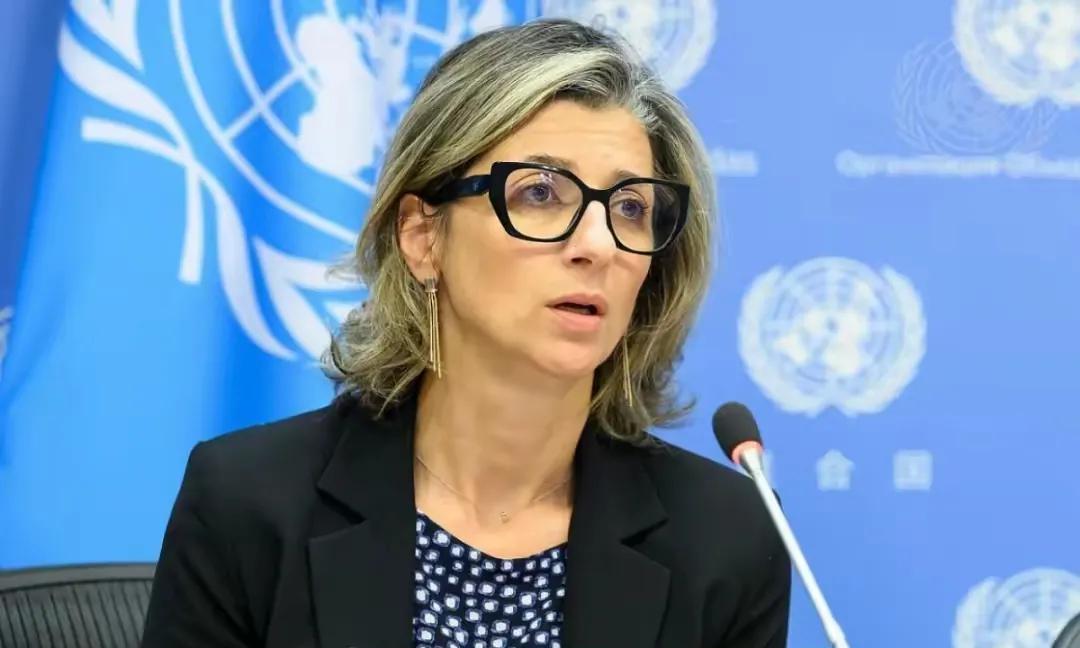 没想到，这位联合国女官员这么硬气！人民日报消息，7月10日美国宣布对“关注加沙