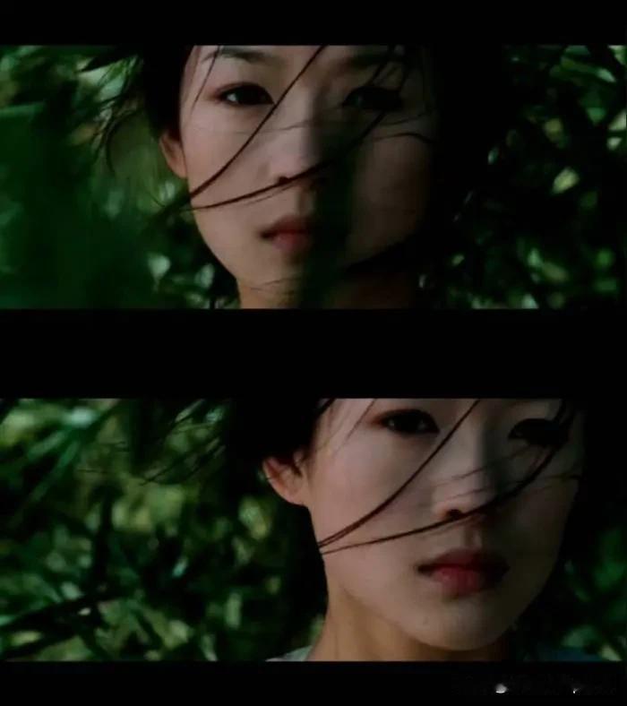 章子怡20岁那种劲儿真是独一份。玉娇龙那股又倔又灵的狠劲，像野生的小豹子，眼睛里