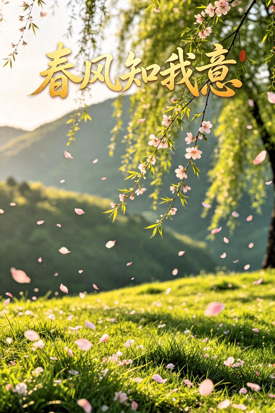 春风知我意，策马赴山海！友友们！春回大地，马年祥瑞！愿这满屏的春意，为你