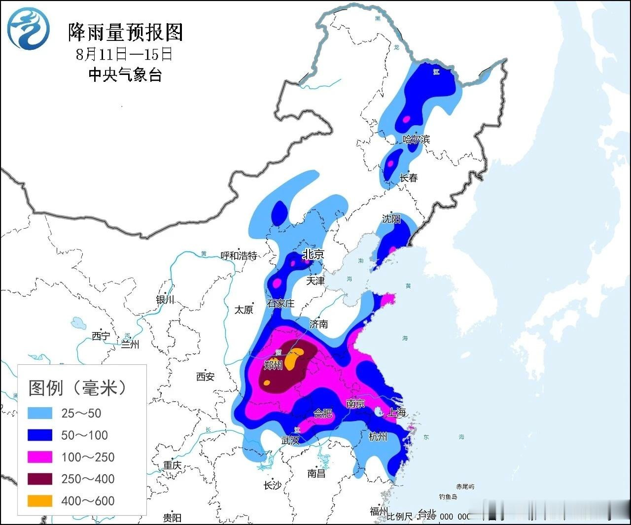 气象观察团预计11-15日，浙江北部和东部、上海、江苏、安徽中北部、湖北北部和