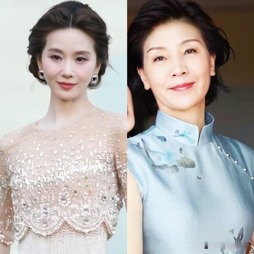 基因确实是一门玄学真是不服不行刚看到刘诗诗vogue红毯压轴图后，发现她真的
