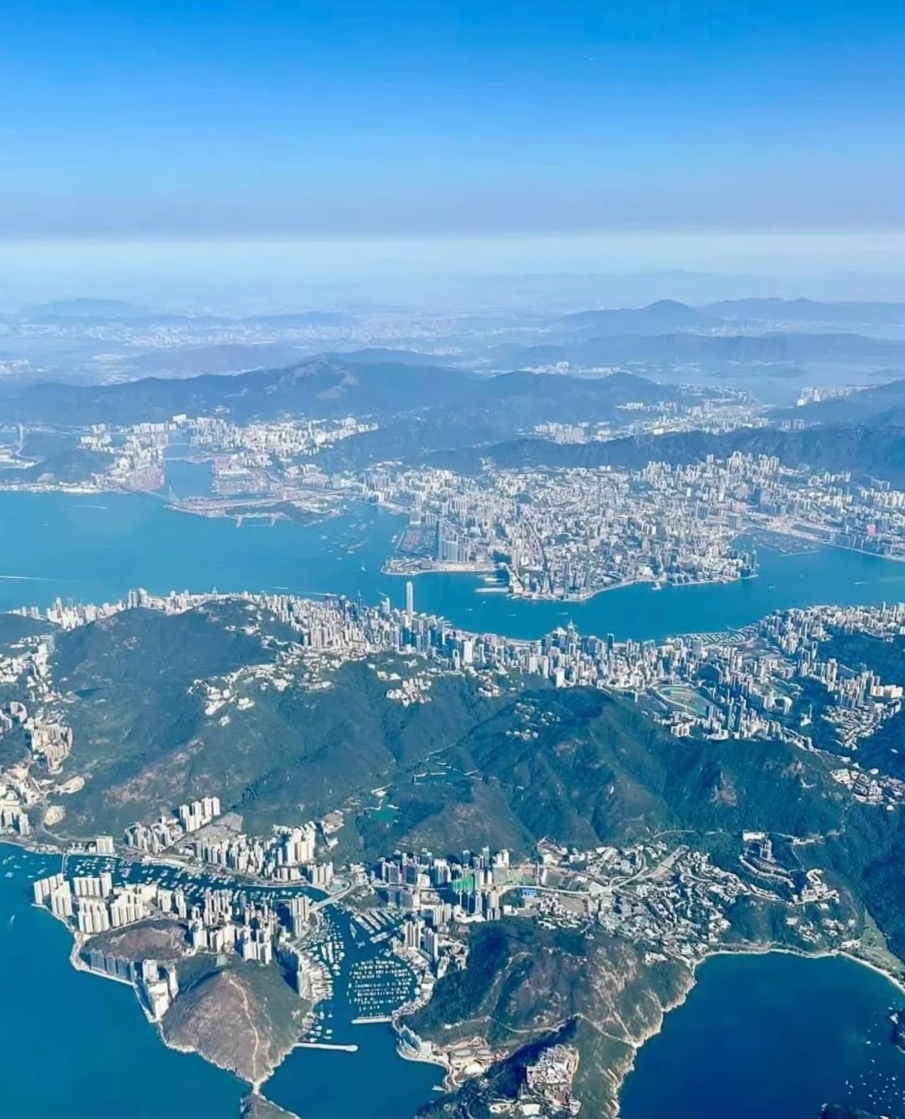 香港高清航拍图