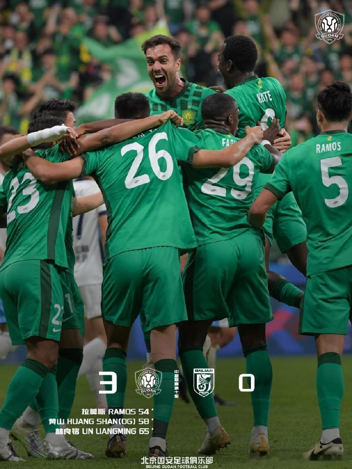3比0！十人国安收获赛季主场首胜 6日晚，北京国安队在中超第10轮比赛中主场
