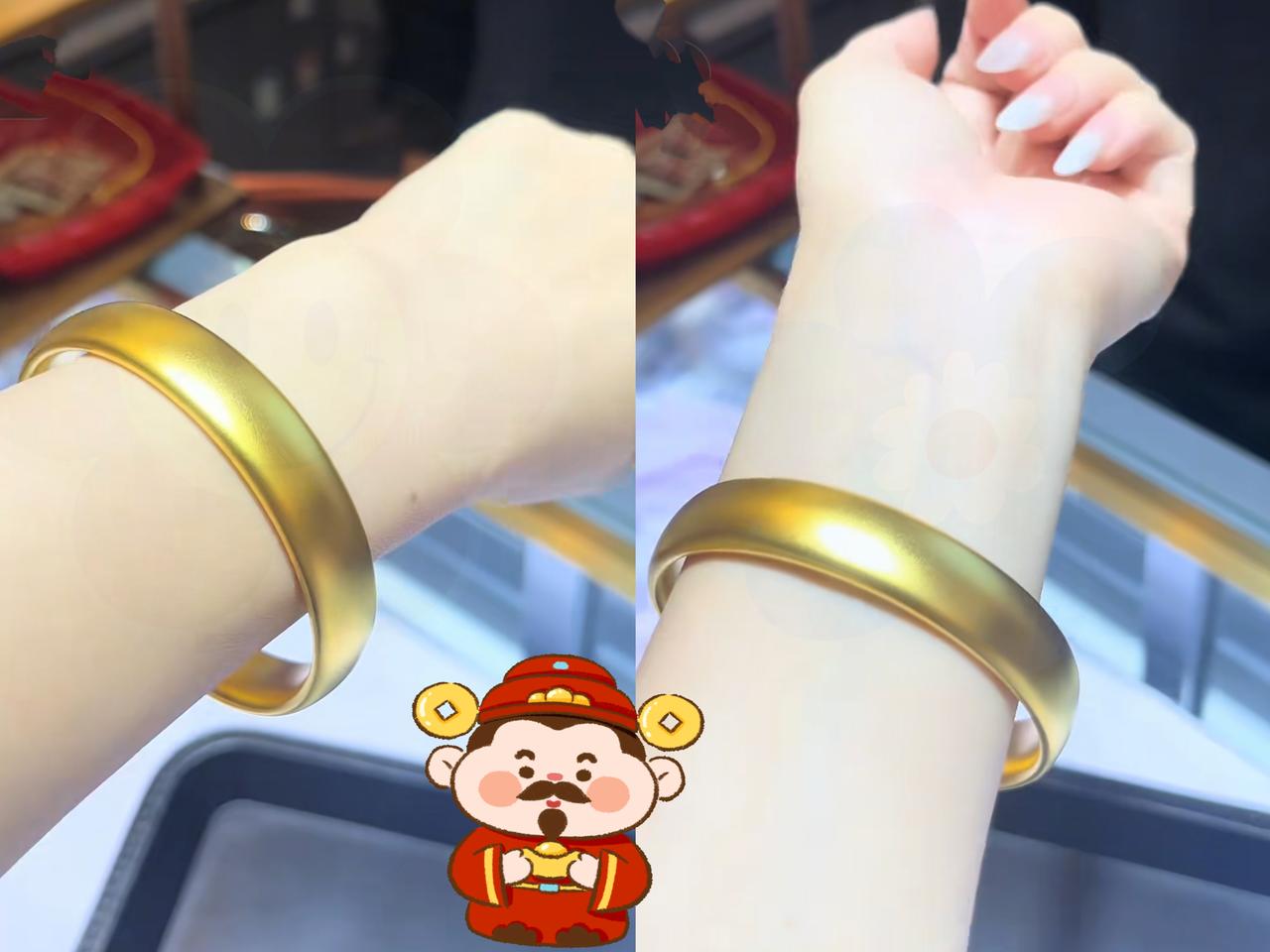 心真要碎了，金价是已经彻底失控了吗？12月1日，一只99克的金镯子，轻轻松松