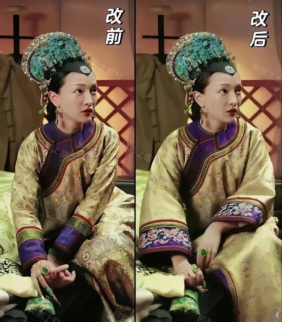 大如传为什么只有周迅的大如袖子是窄的？难道周迅没有调研一下清朝皇族背景吗？不知道