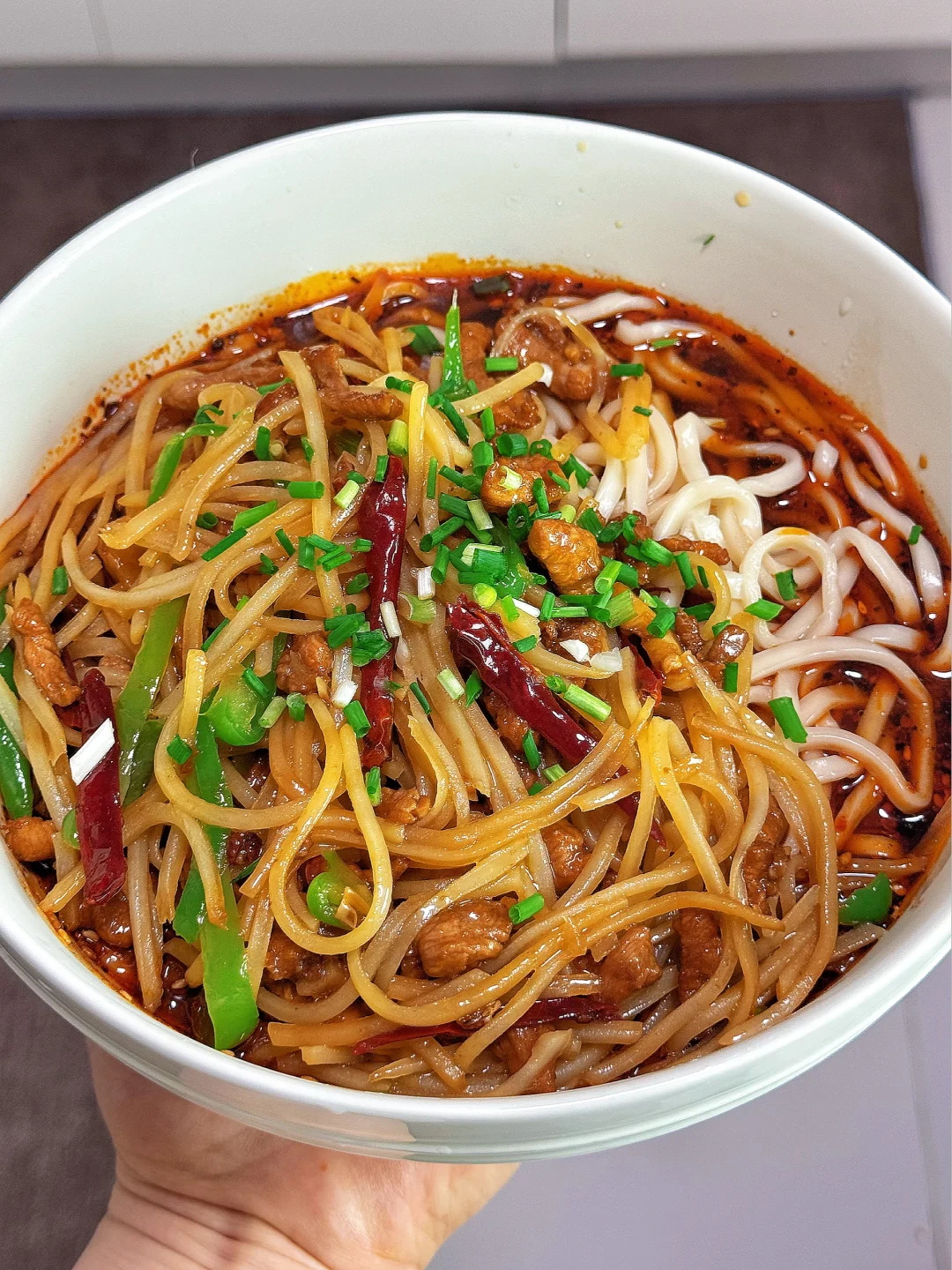 谁懂啊？土豆肉丝面吃一次爱一次！🍜🍜