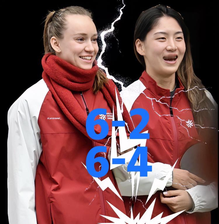 莱巴金娜：造冷门？不可能的事！！…在刚刚结束的多哈1000赛女单第二轮比赛中