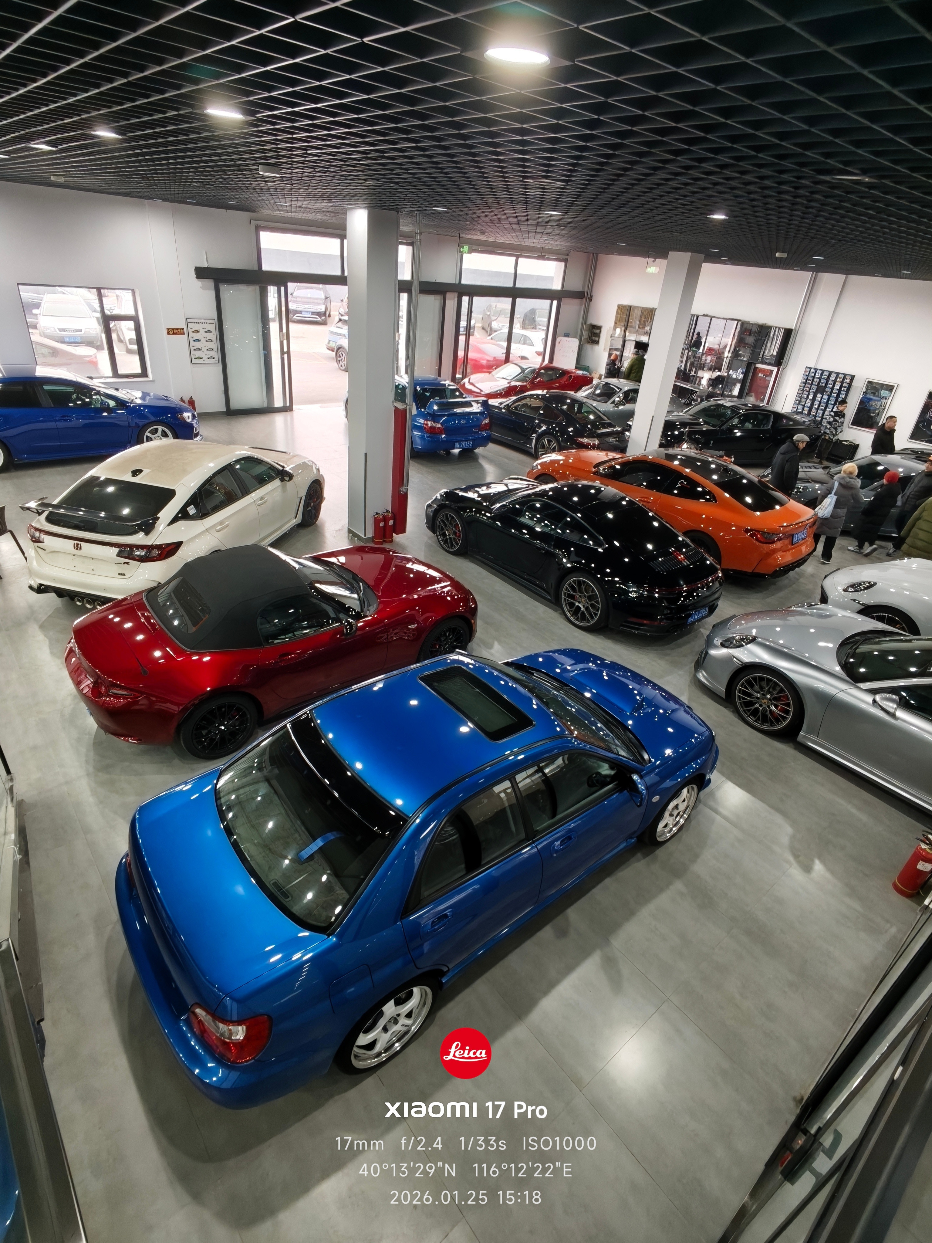 放寒假了这两天来店里小兄弟多了都是未来的潜在客户北京·昌平区保时捷博物馆