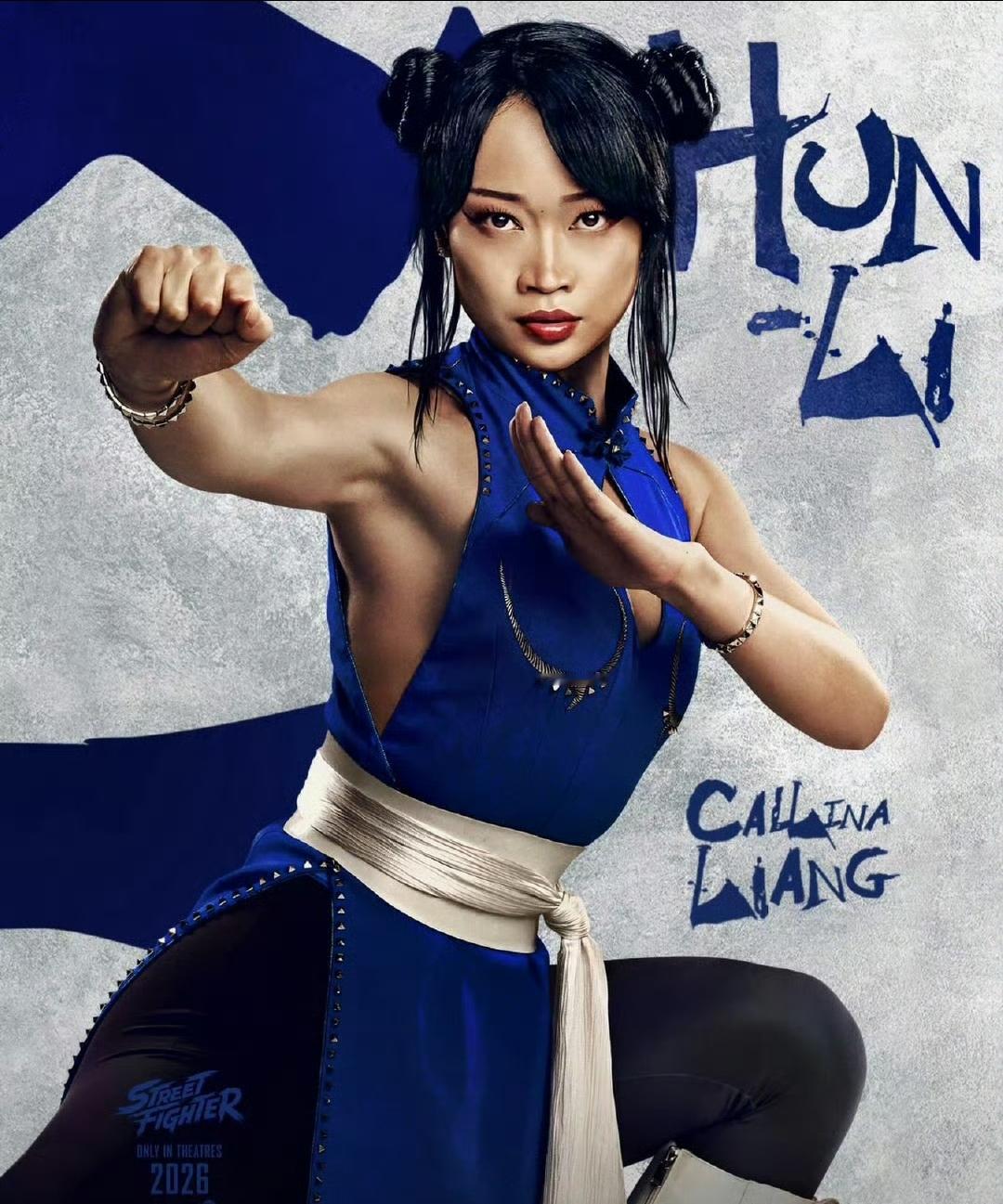 等了好久的《街头霸王》真人大电影预告片+角色海报终于曝光。结果春丽的造型