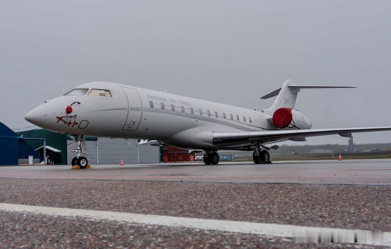 ✈️🇸🇪瑞典接收两架庞巴迪Global6500飞机6月1日，瑞典